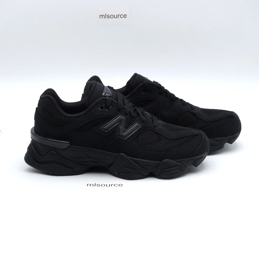 NEW New Balance 9060 Sneakers GC9060BB Black/Phantom - Picture 3 of 7